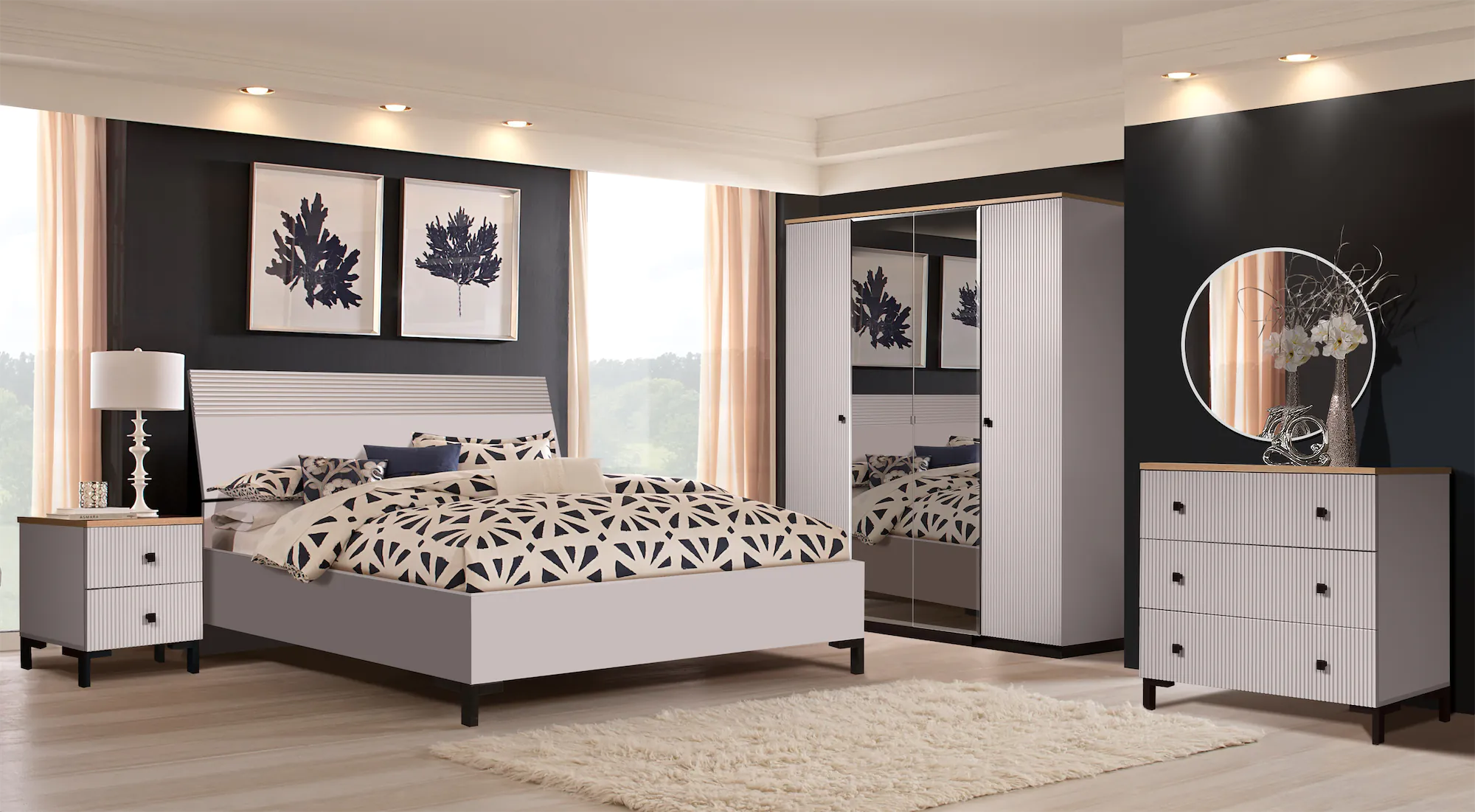 Спальня Мадрид ОАО Слониммебель