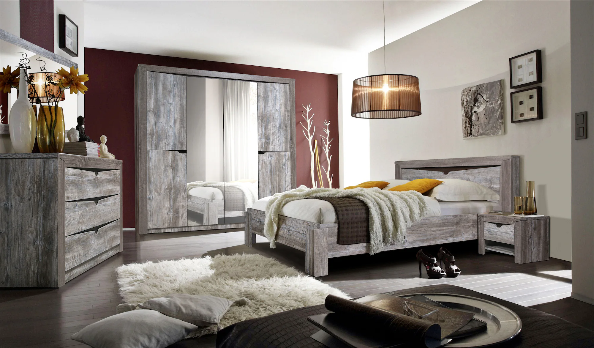 Спальня Гарда в цвете Сосна Джексон