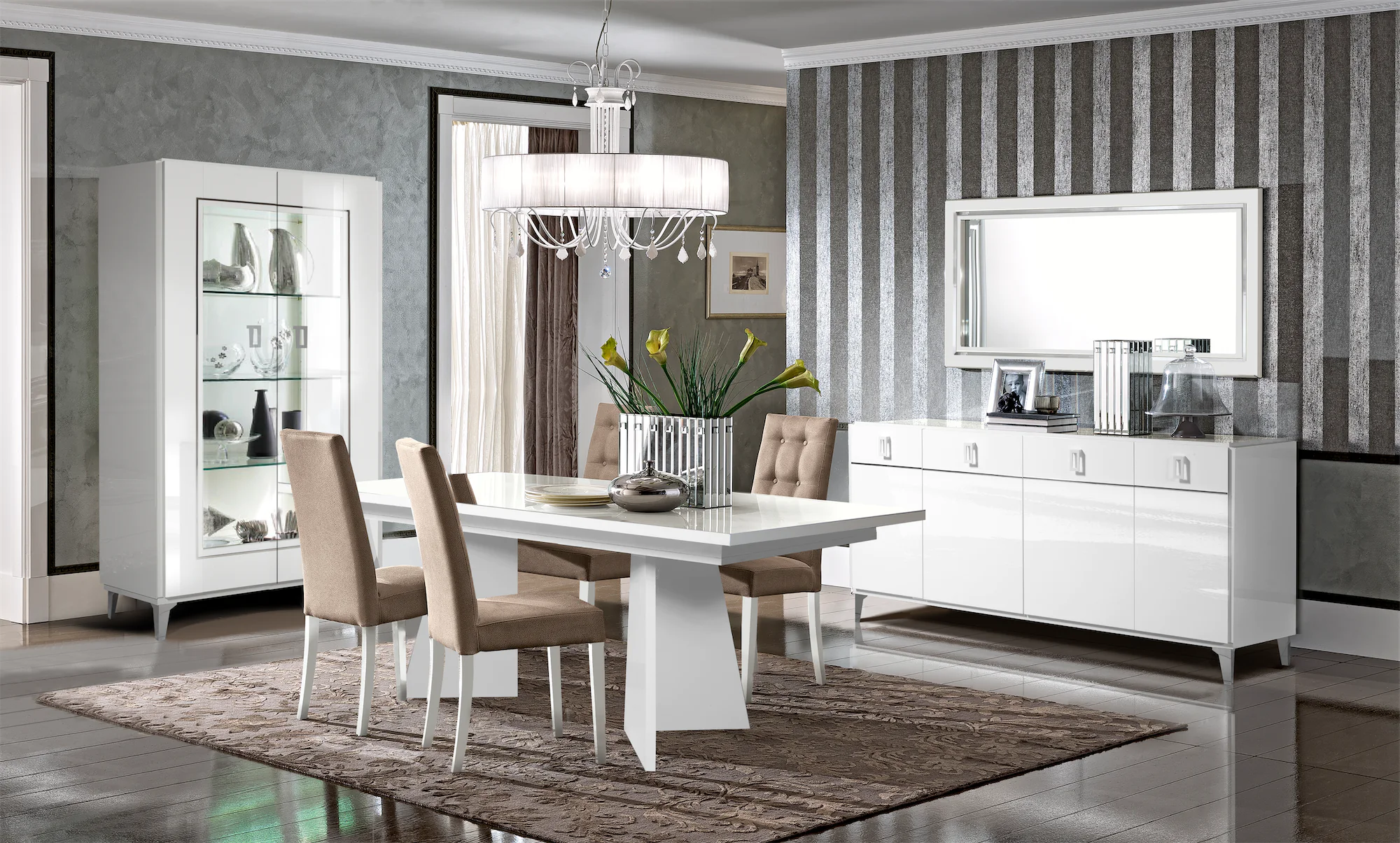 Гостиная Джорджия в цвете Орех