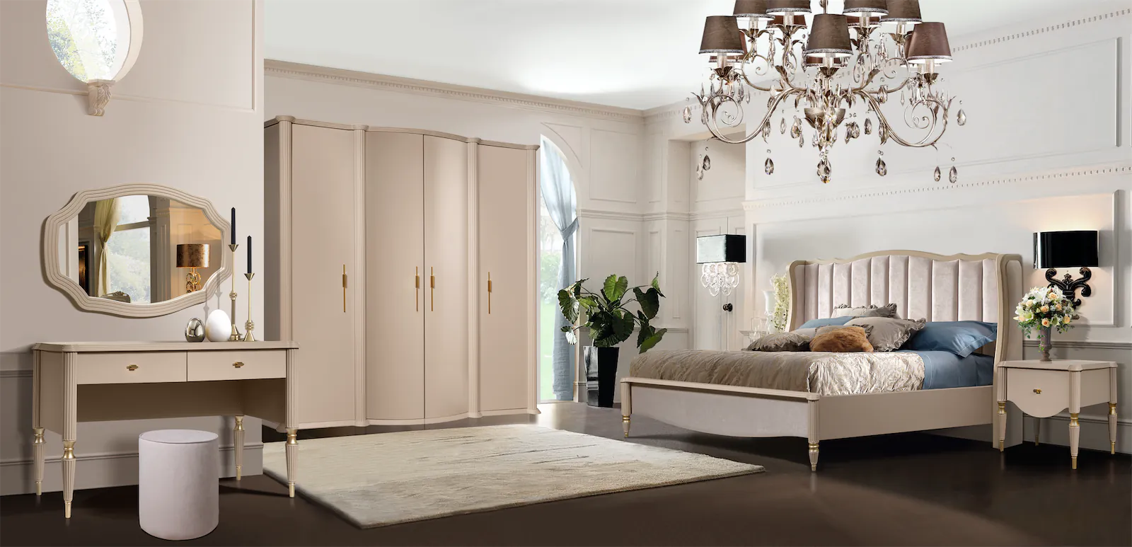 новая спальня Моника карат эмаль